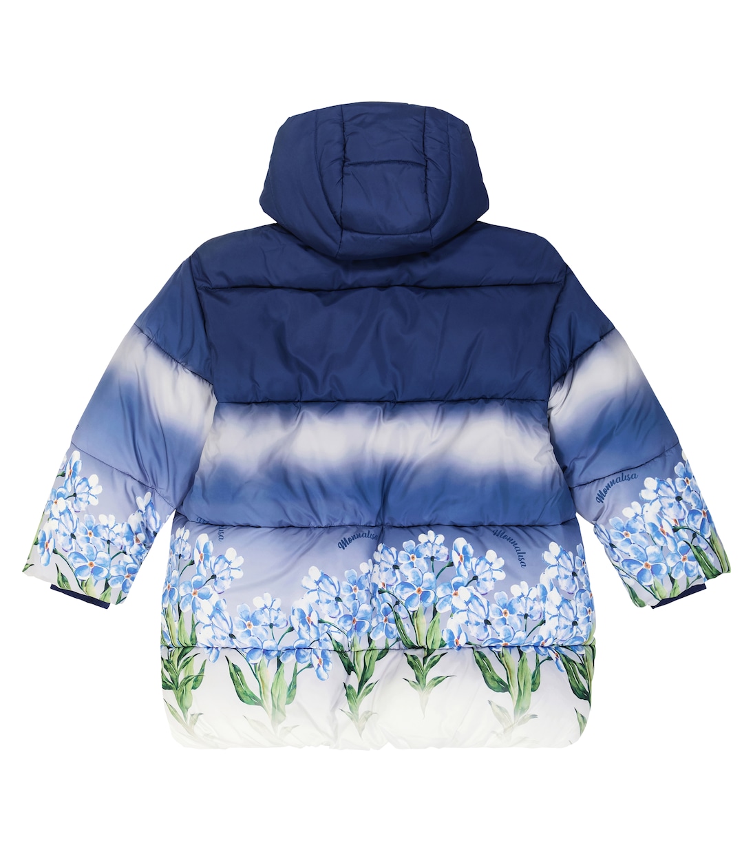 Floral puffer coat | Monnalisa