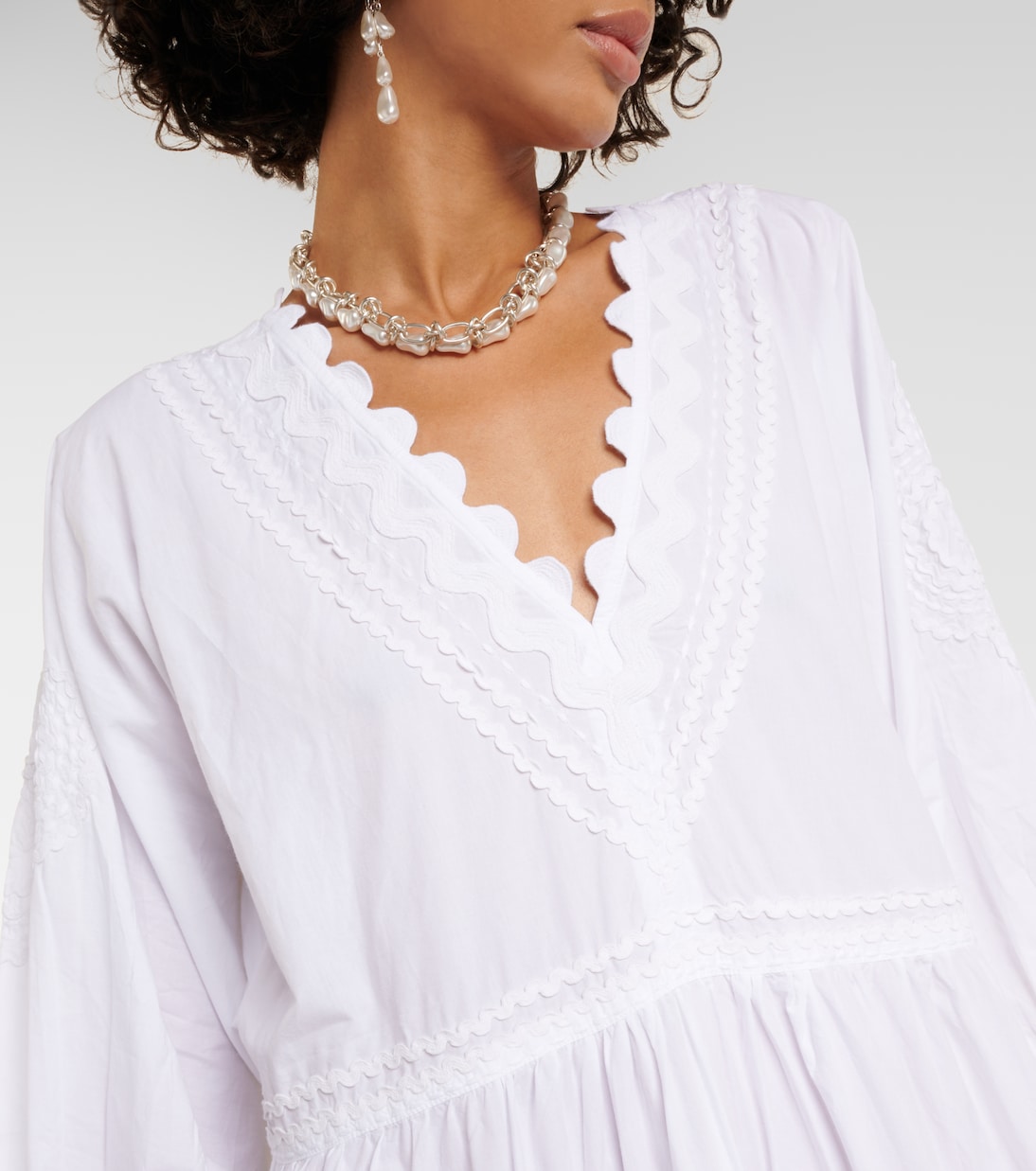 Maxikleid aus Baumwollpopeline | Juliet Dunn