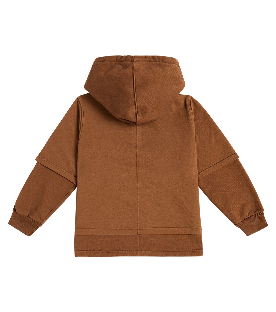 Hustler cotton jersey hoodie | Rick Owens Kids