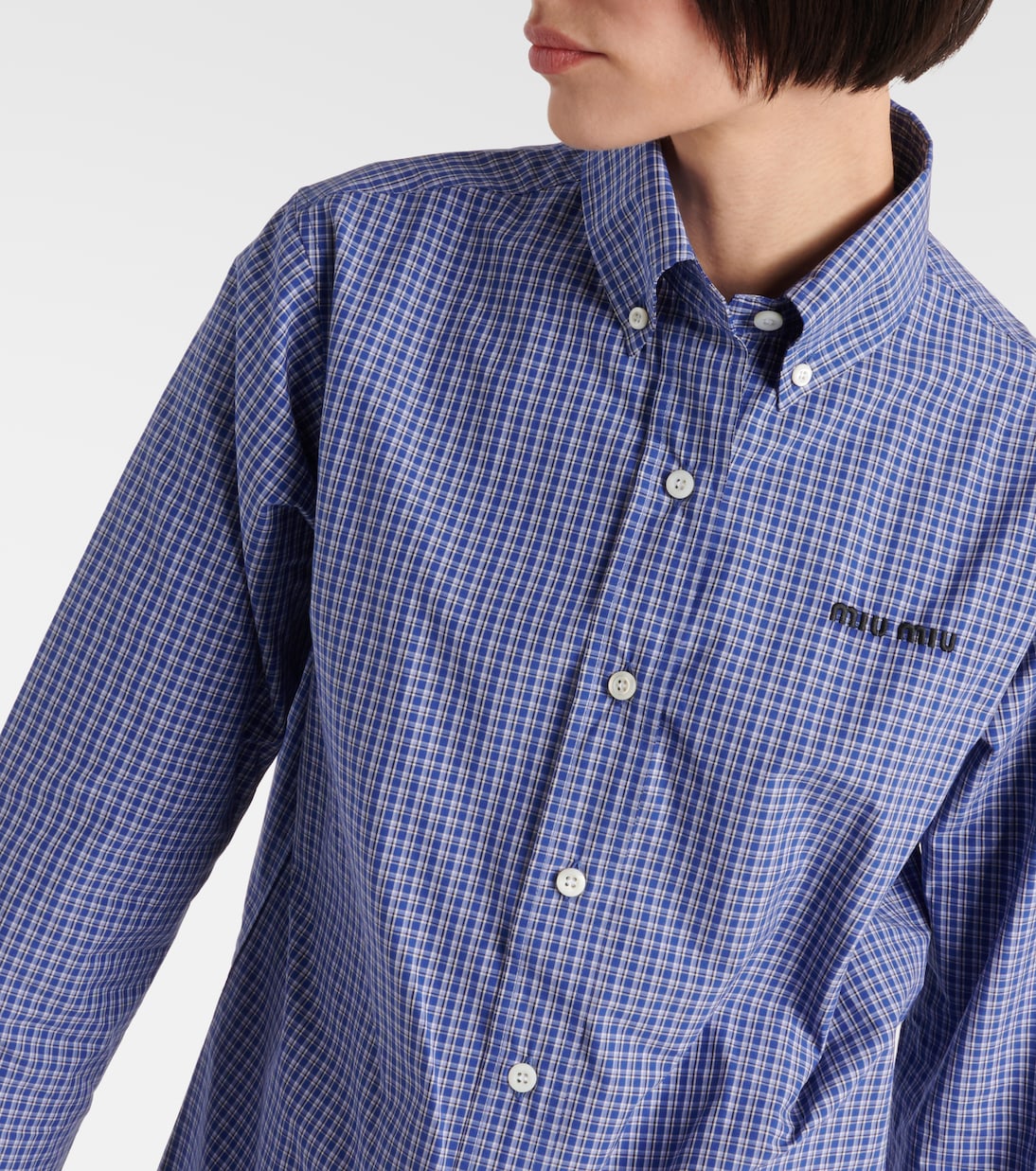 Hemd aus Baumwollpopeline | Miu Miu