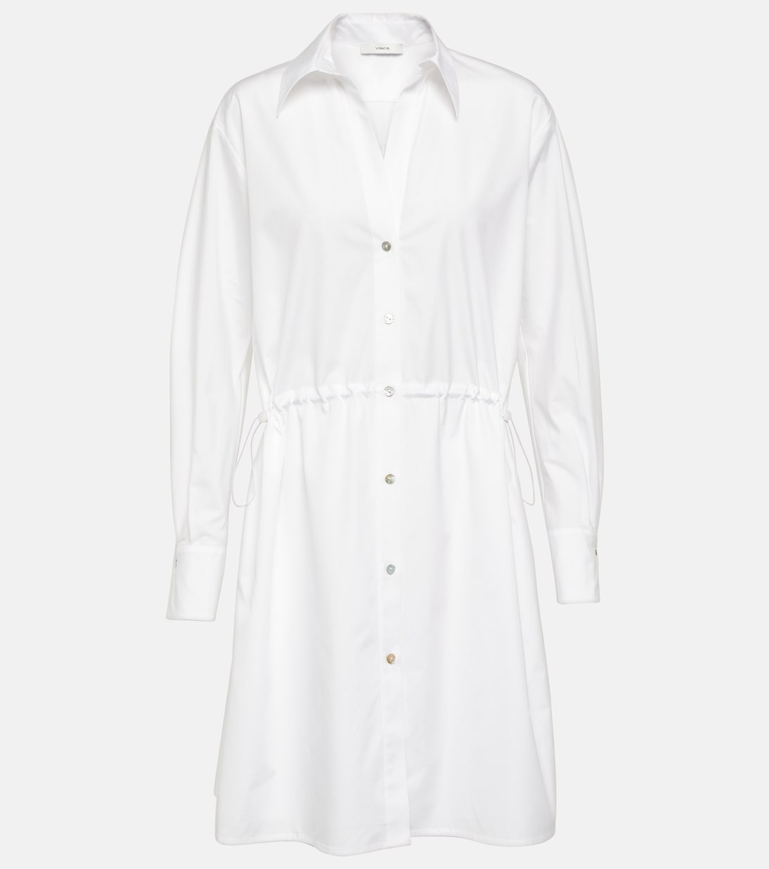 Robe chemise en coton | Vince