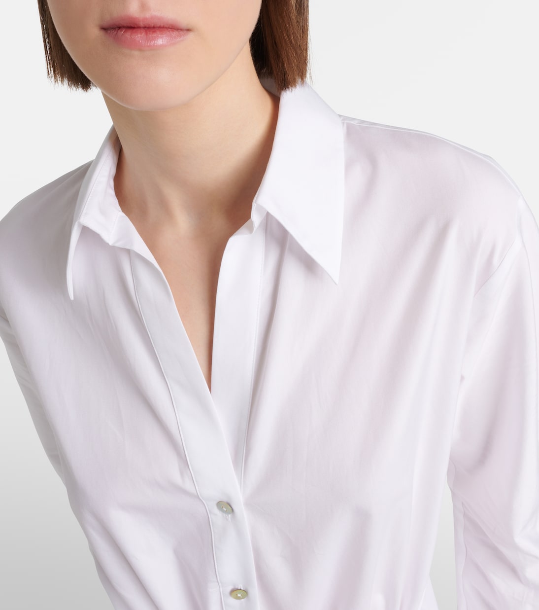 Robe chemise en coton | Vince