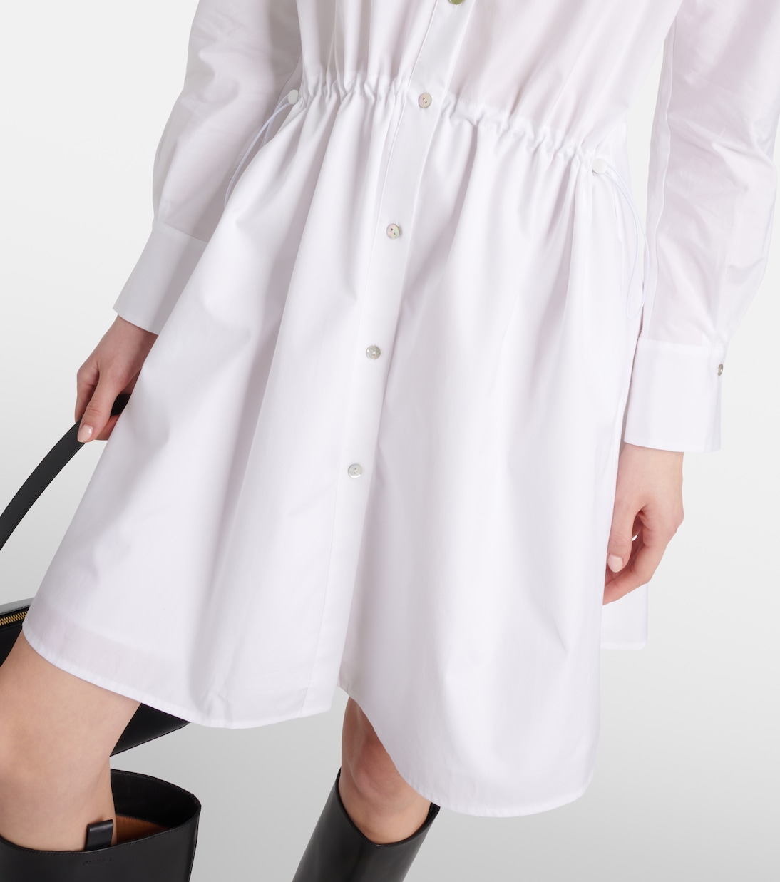 Robe chemise en coton | Vince