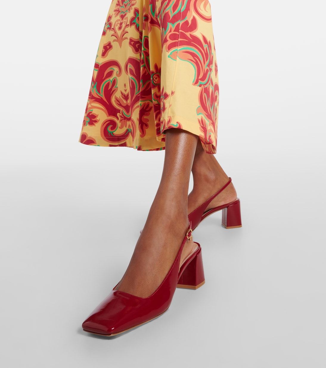 Escarpins Freeda en cuir verni | Gianvito Rossi