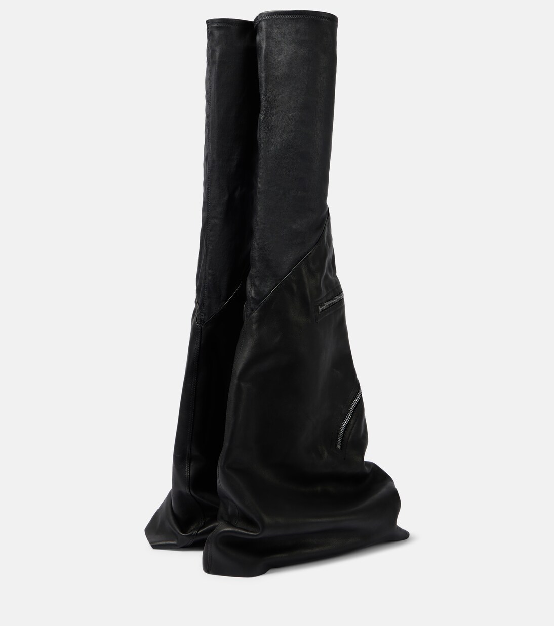Stiefel Cargoflares aus Leder | Rick Owens