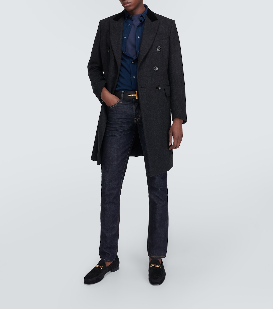 Camicia Western in velluto a coste | Tom Ford