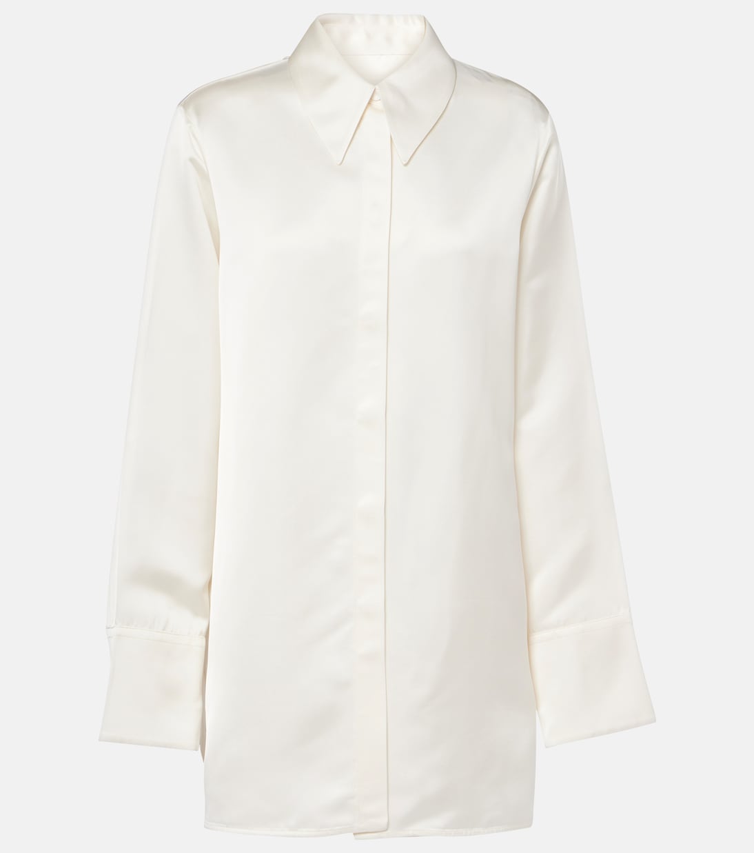 Hemd aus Satin | Jil Sander