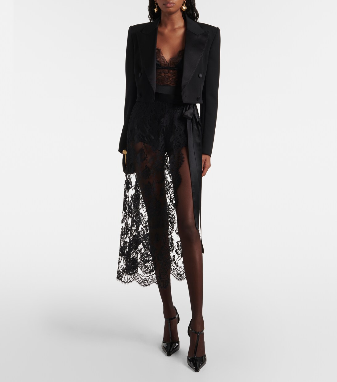 Paneled high-rise shorts | Dolce&Gabbana