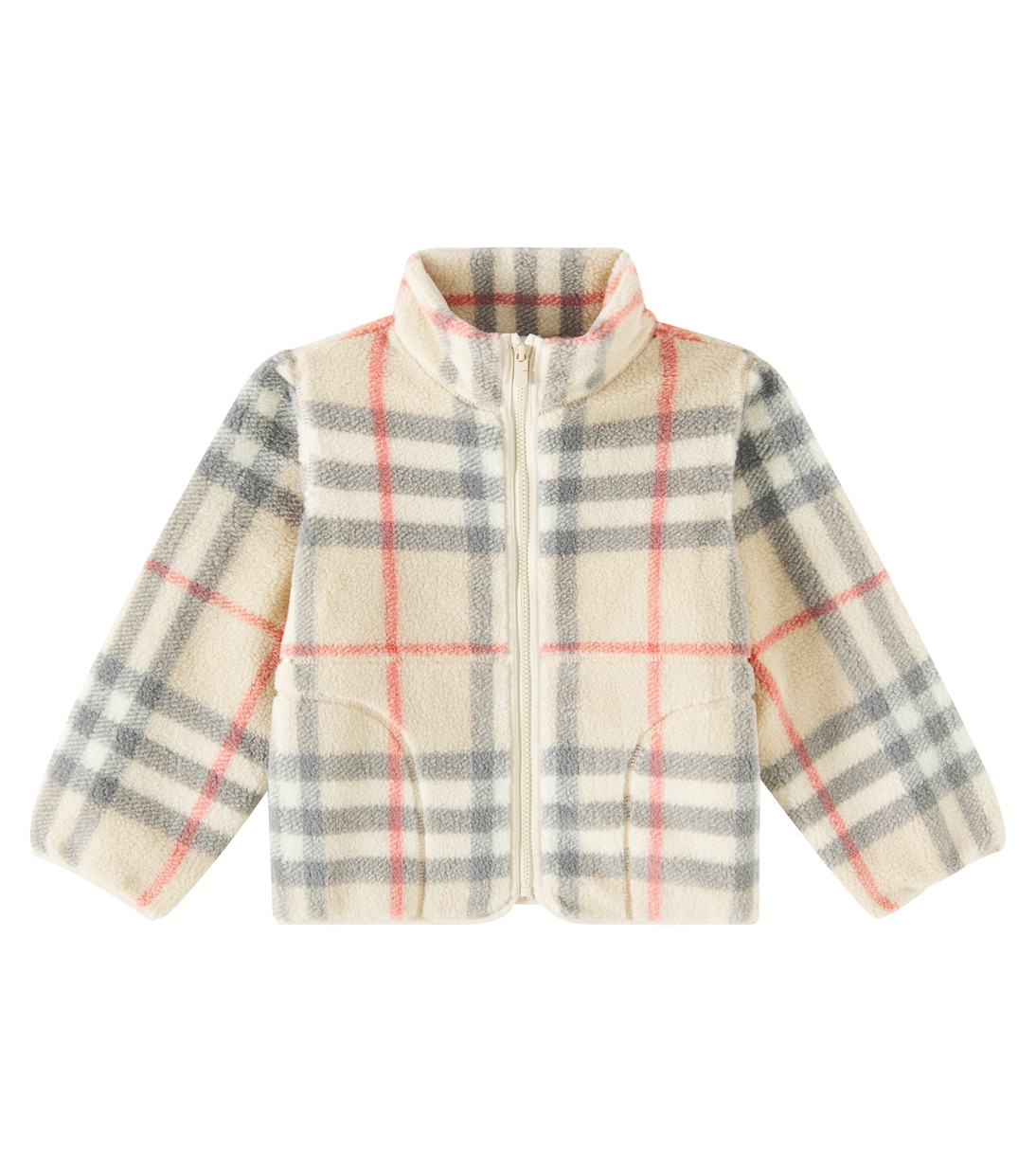 Burberry Check jacquard fleece jacket  | Burberry Kids
