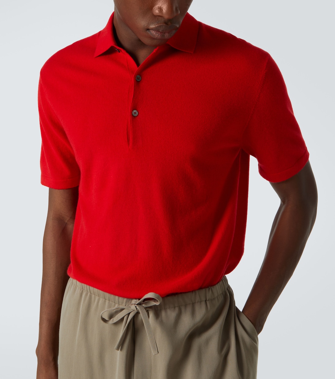 Mr Rochester cashmere polo shirt | Arch4