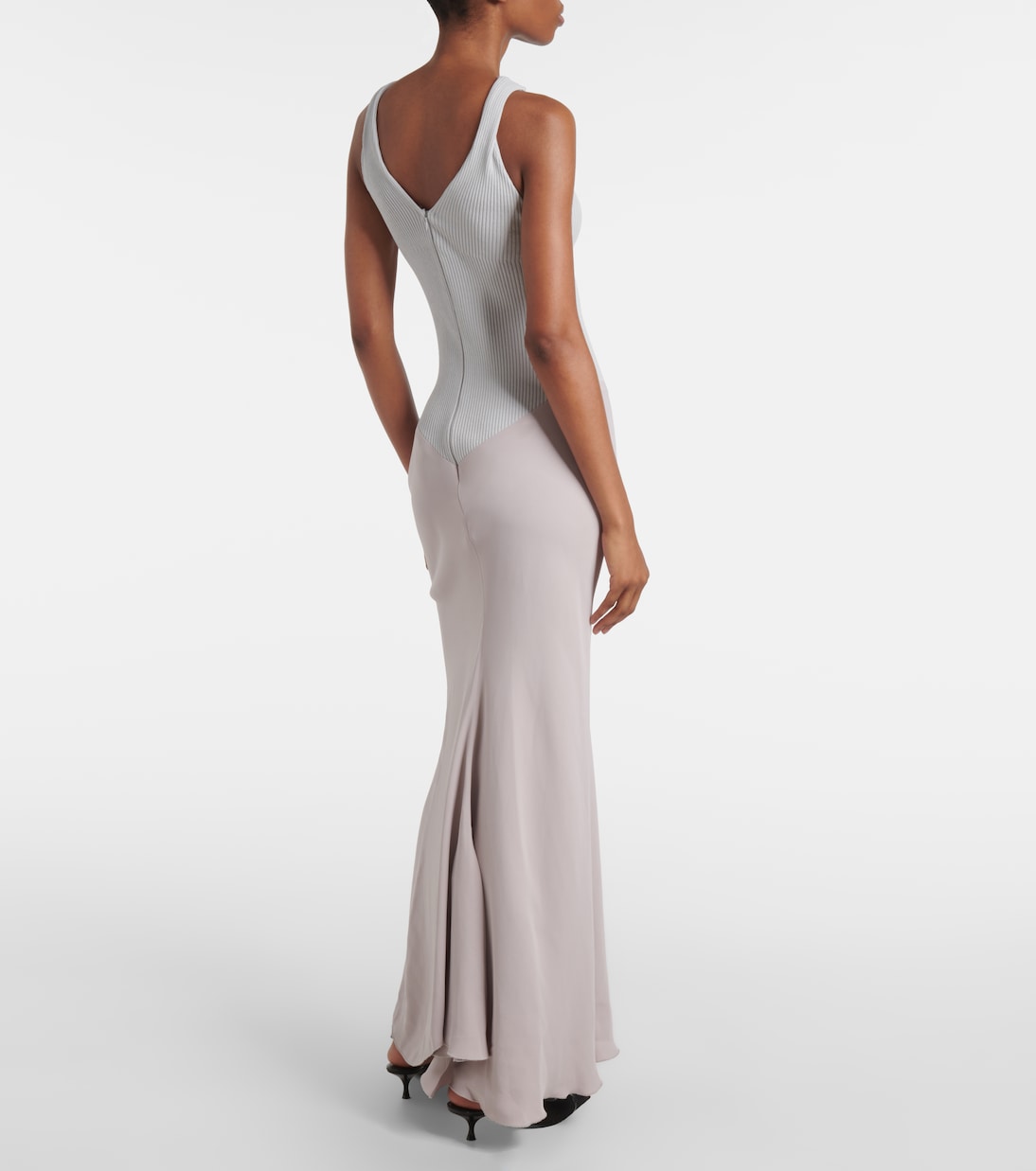 Maxikleid aus Crêpe | Victoria Beckham