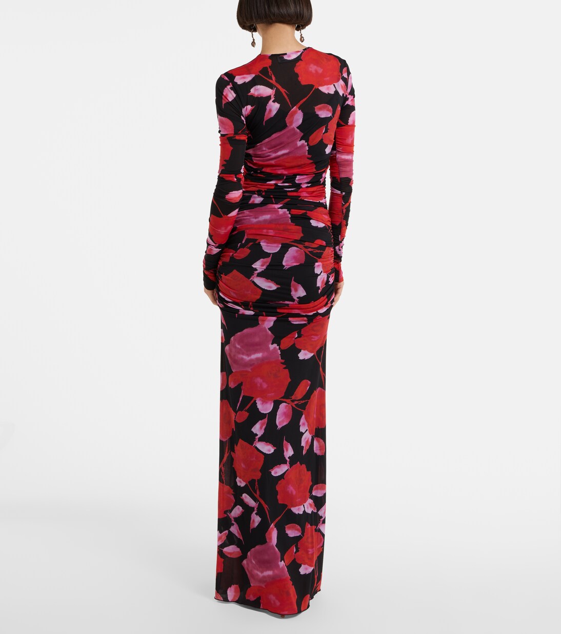 Robe longue Fine Jer imprimée | Blumarine