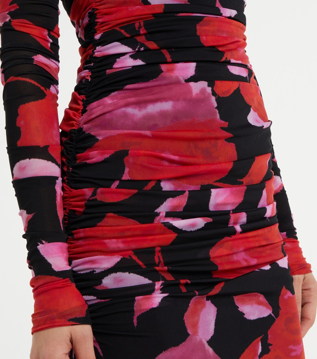 Robe longue Fine Jer imprimée | Blumarine