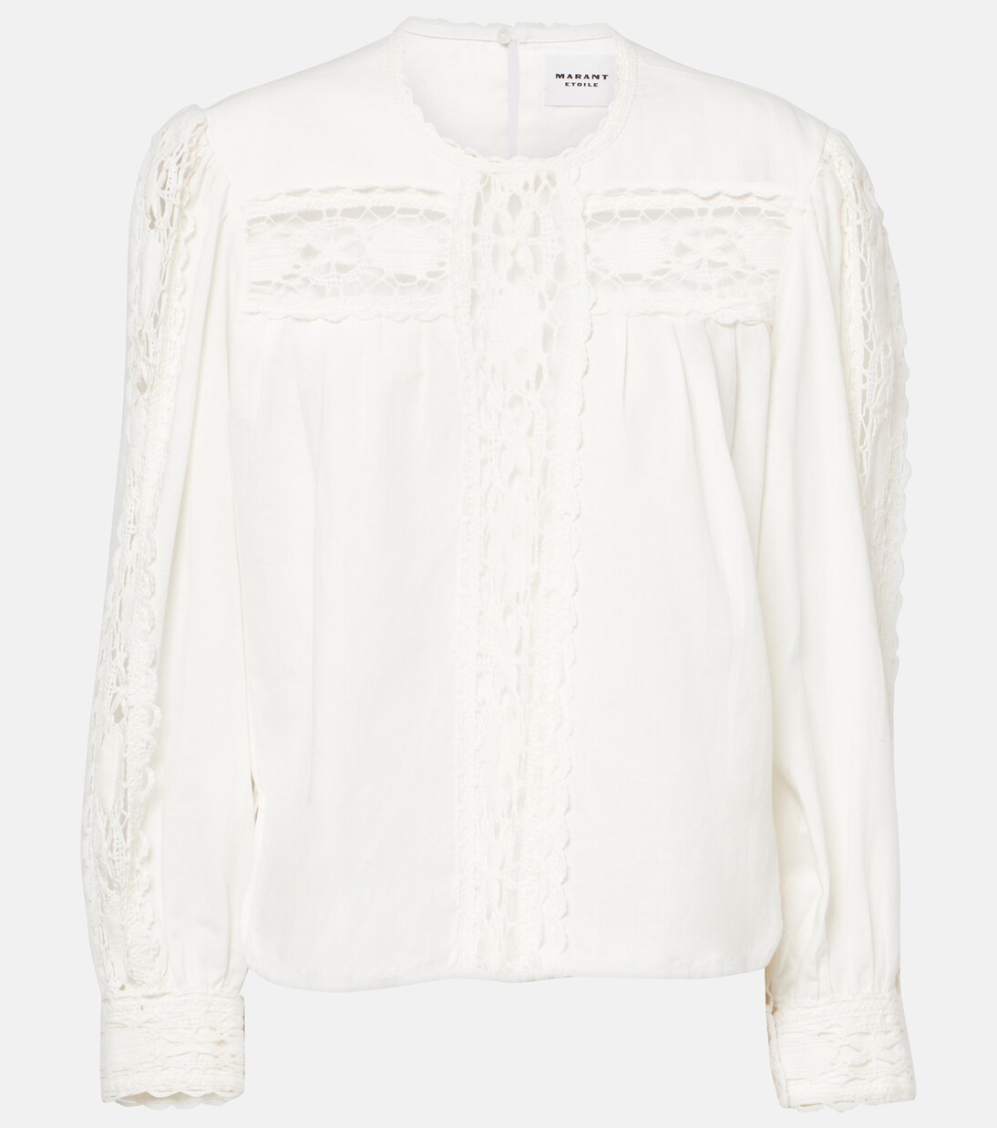 Valmira embroidered linen and cotton top | Marant Etoile
