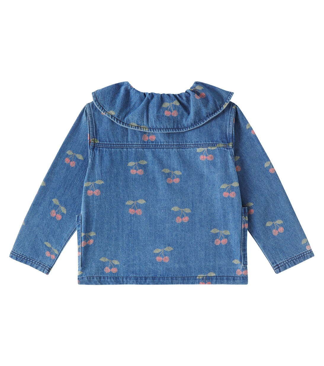 Margot Frill printed denim shirt | Konges Sløjd