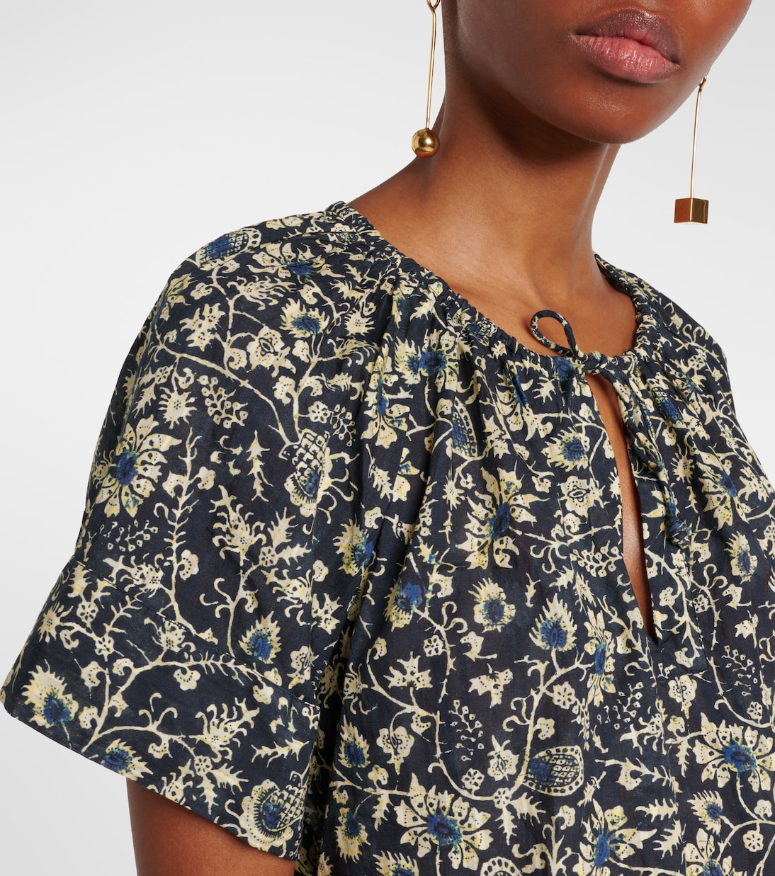 Bedrucktes Top Sena aus einem Baumwollgemisch | Ulla Johnson