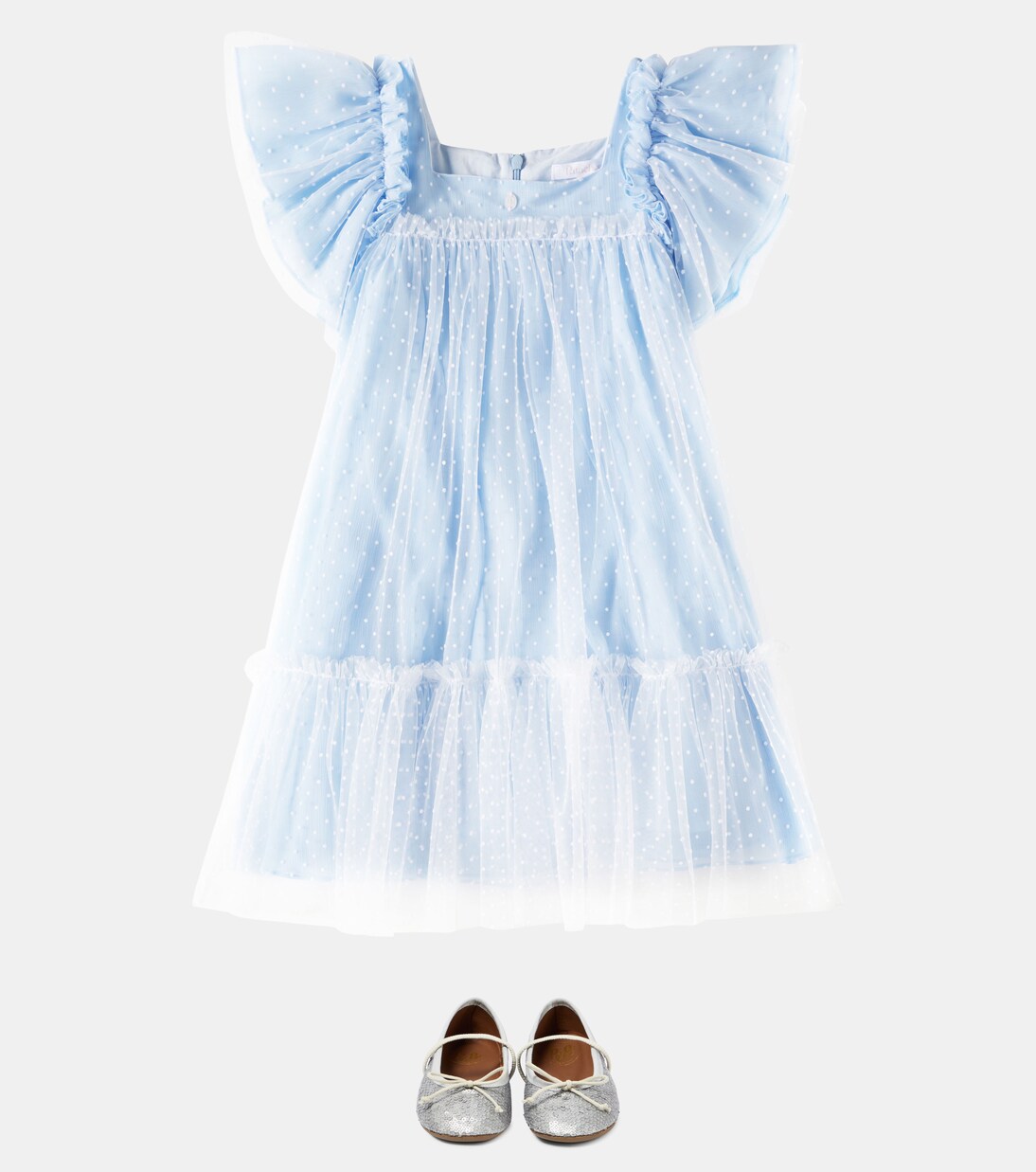 Polka-dot tulle dress | Patachou