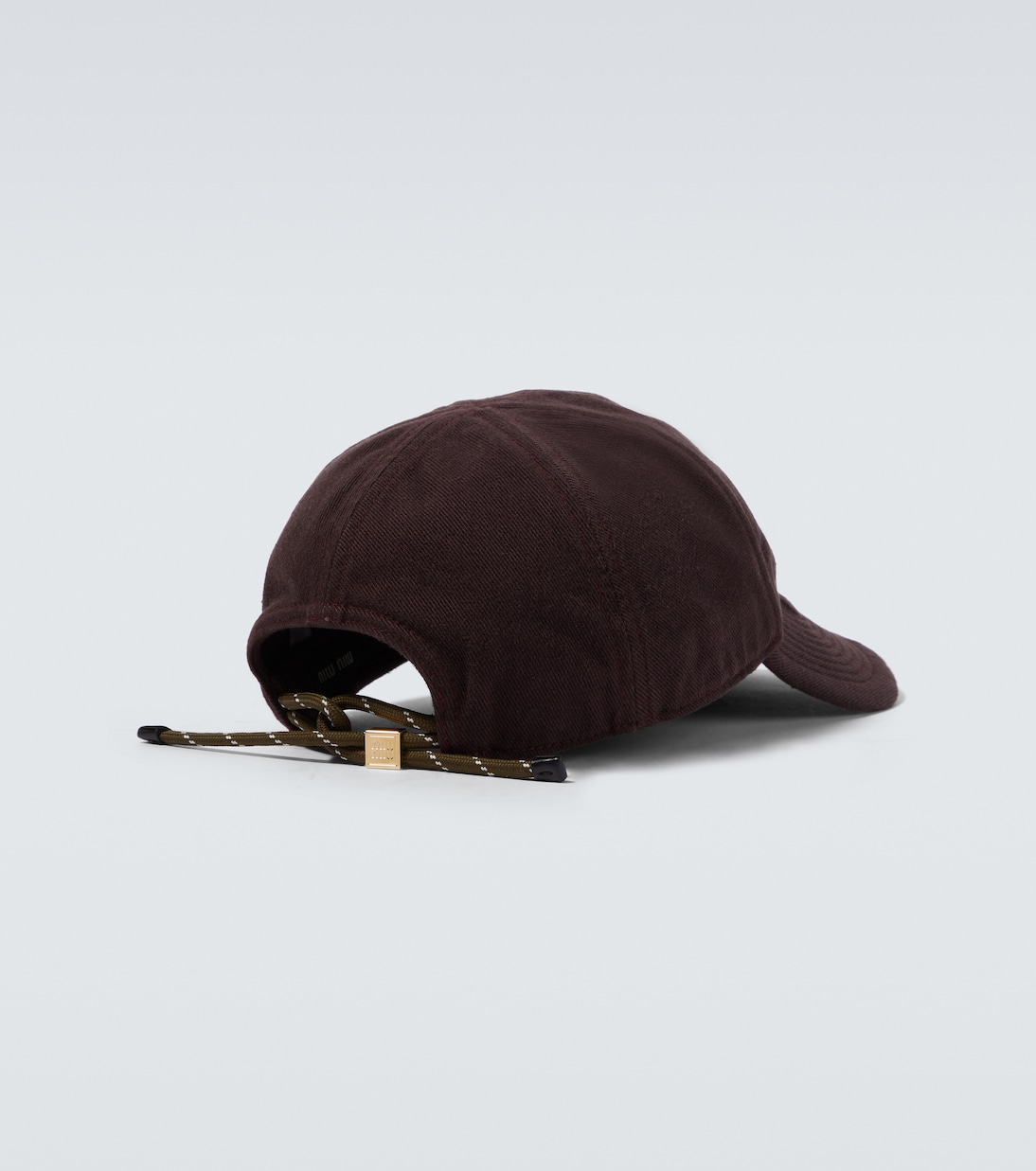 Logo denim baseball cap | Miu Miu