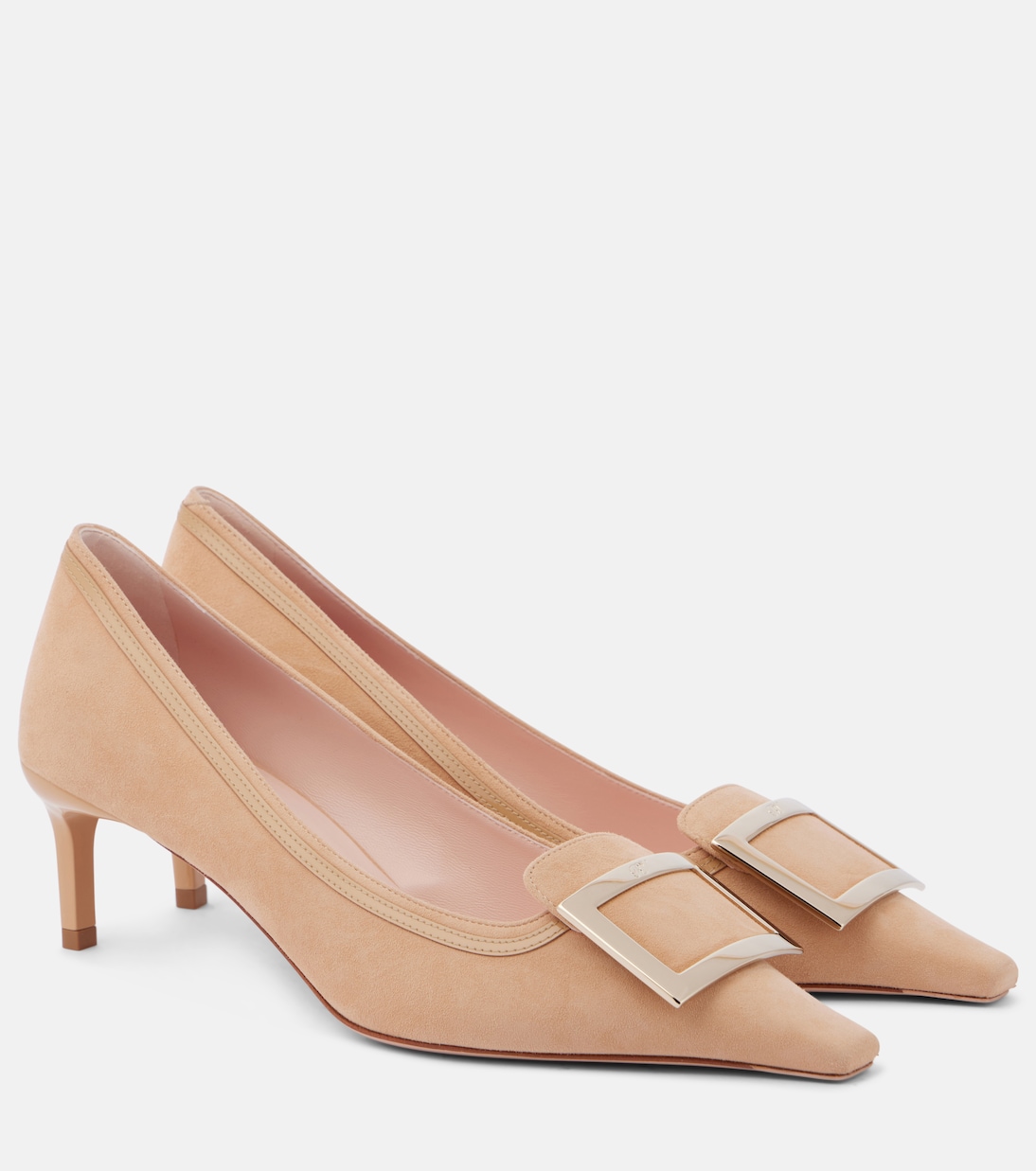 Viv' Canard 55 suede pumps | Roger Vivier