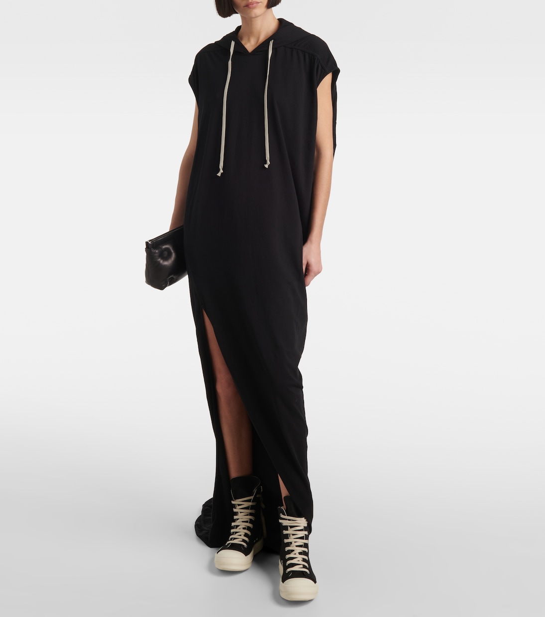 Robe longue DRKSHDW Edfu en coton | Rick Owens