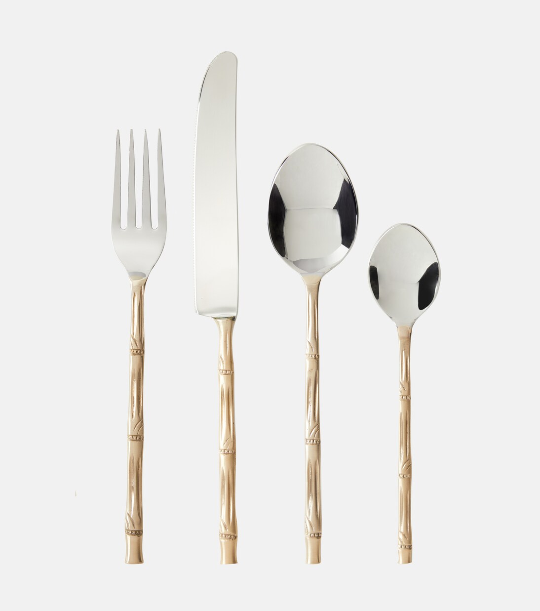 Bamboo 24-piece stainless steel cutlery set | Bitossi
