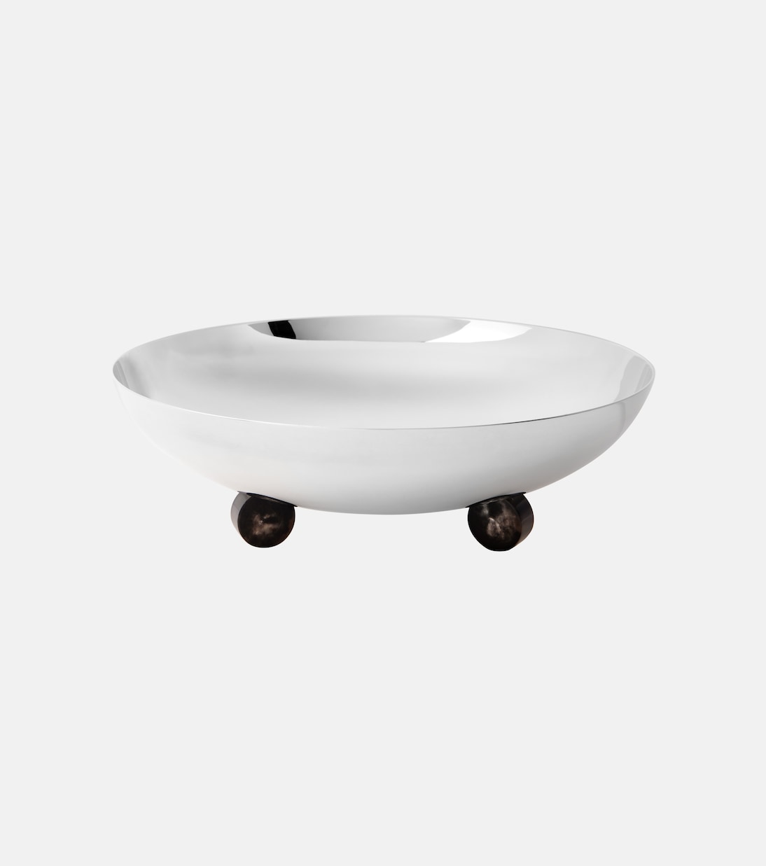 Large horn and steel bowl | Brunello Cucinelli