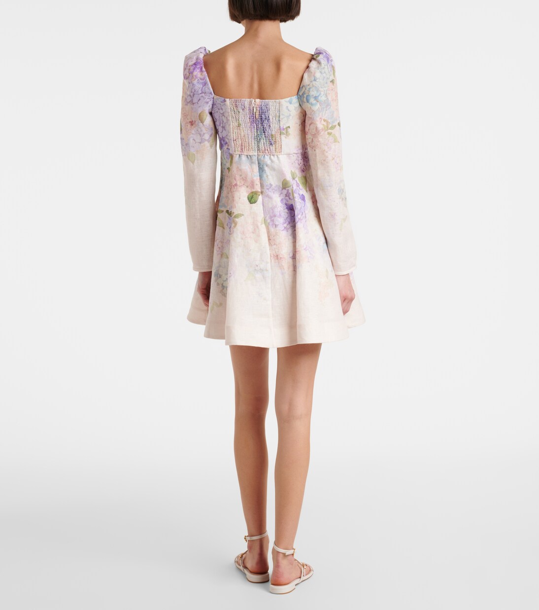 Minikleid Dawning aus Leinen | Zimmermann