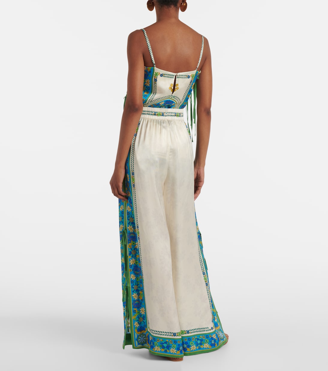 Pantalon ample Vivianna imprimé | Alémais