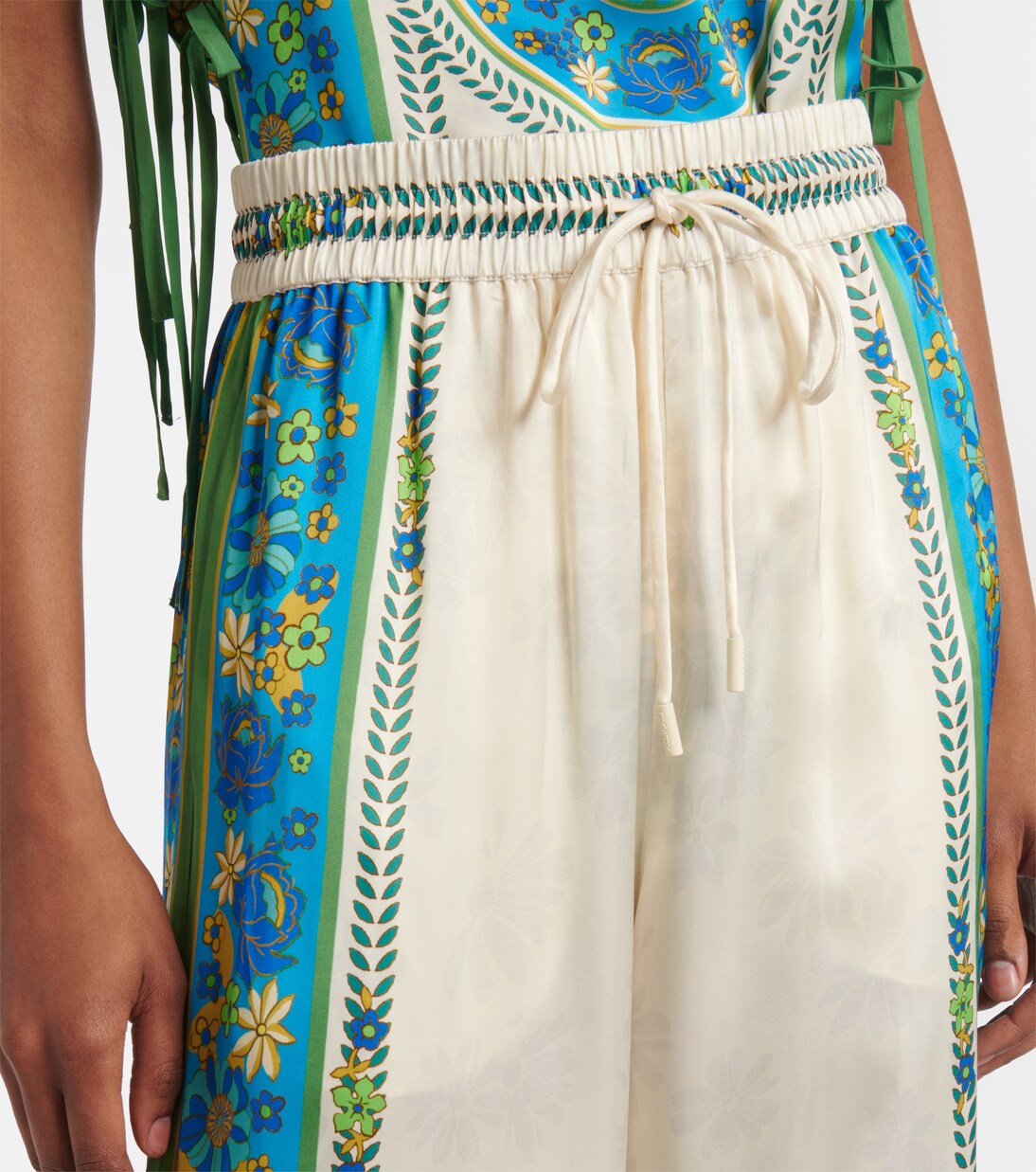 Pantalon ample Vivianna imprimé | Alémais