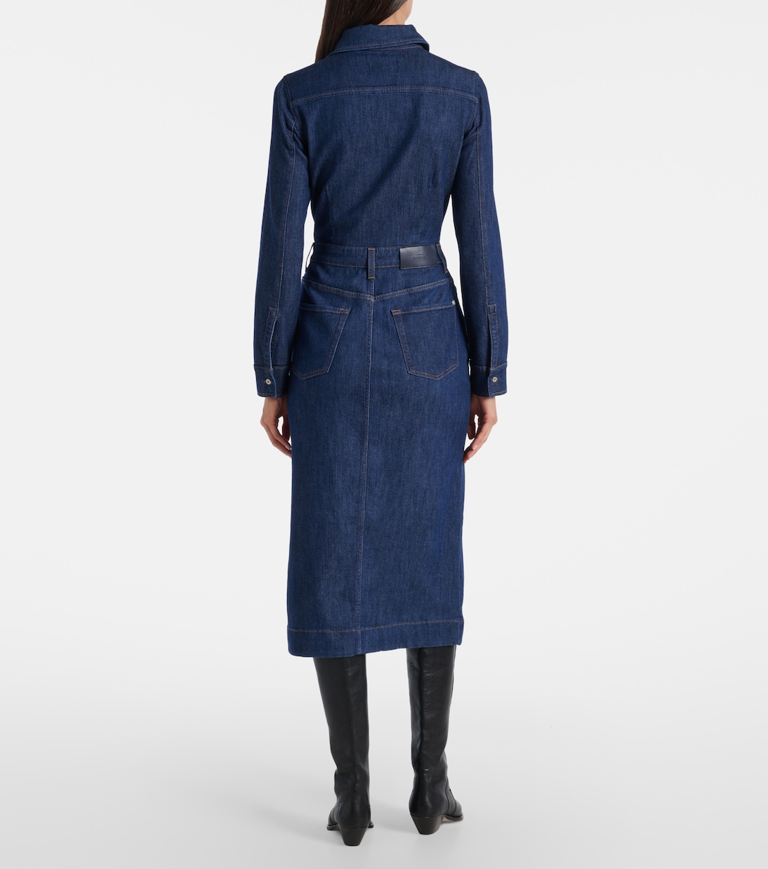Hemdblusenkleid aus Denim | 7 For All Mankind