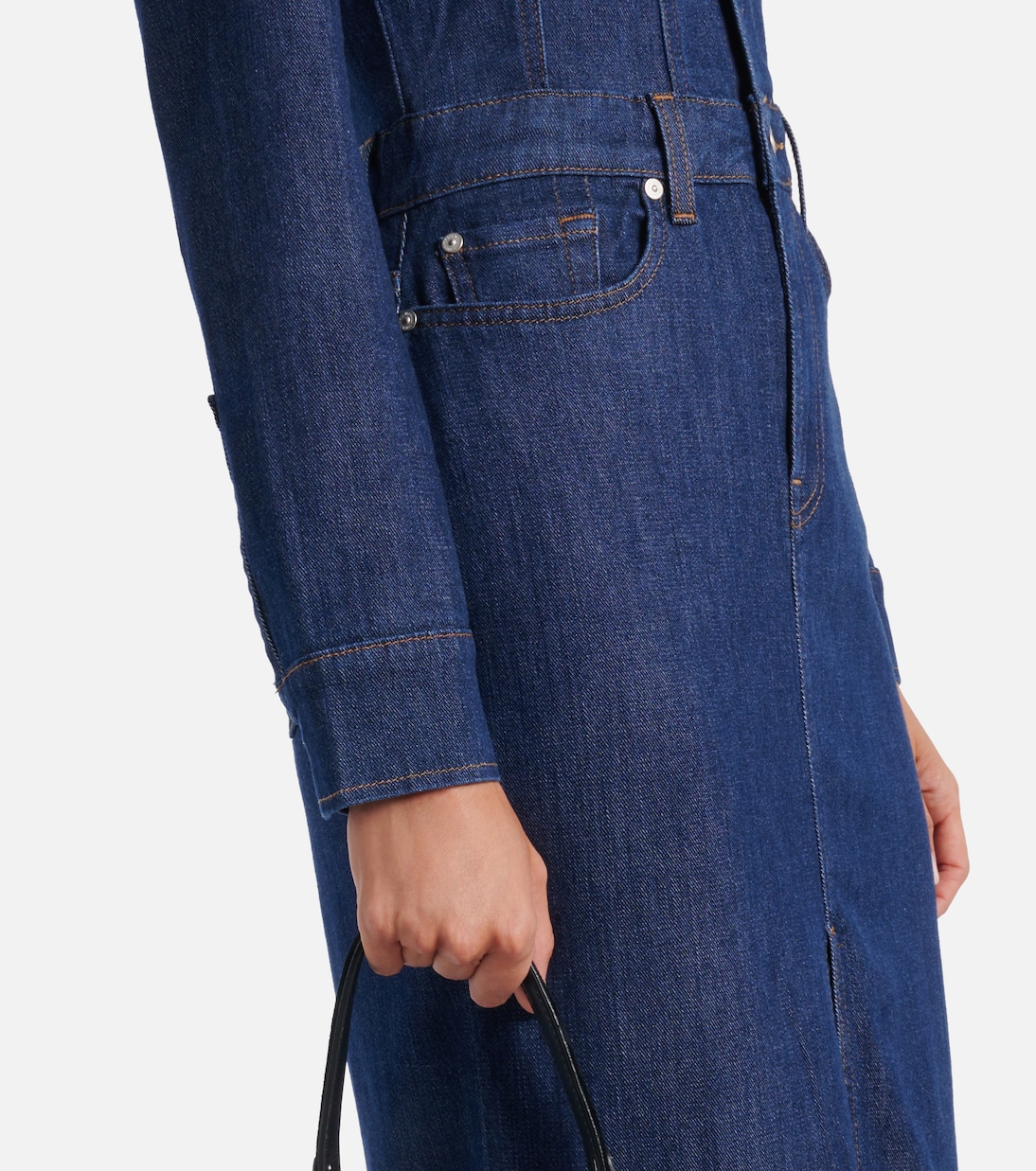 Hemdblusenkleid aus Denim | 7 For All Mankind