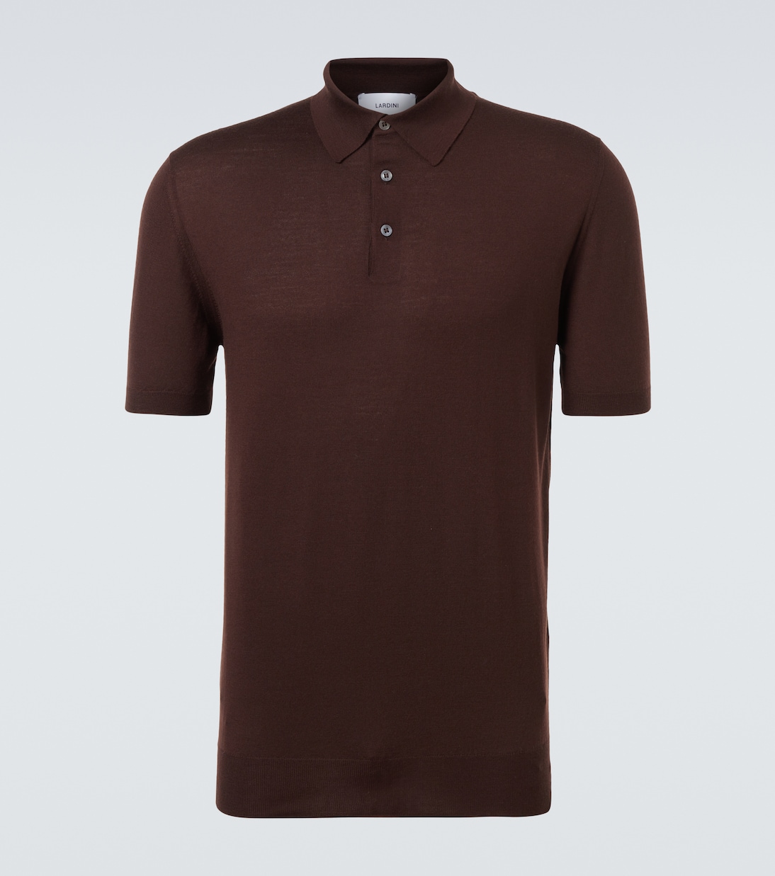 Virgin wool polo shirt | Lardini