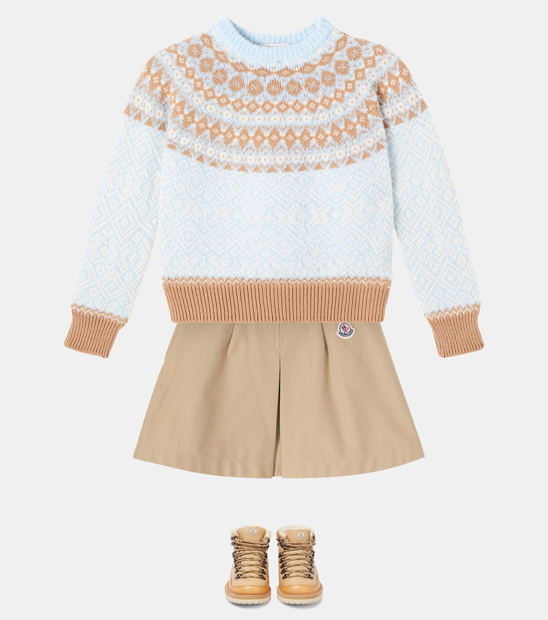 Bouclé wool-blend sweater | Moncler Enfant