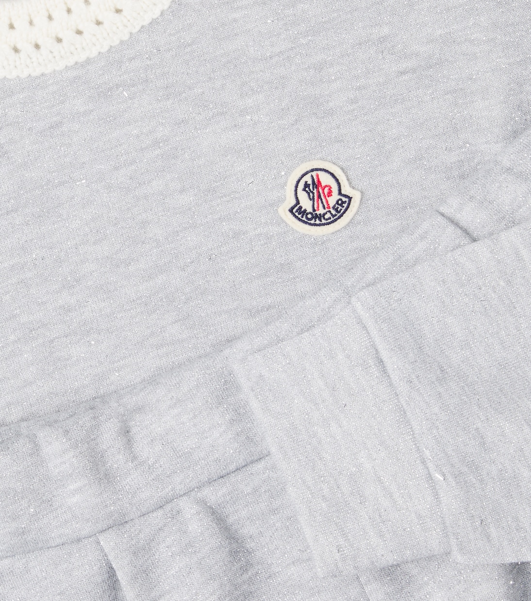 Cotton jersey sweatshirt and sweatpants set | Moncler Enfant