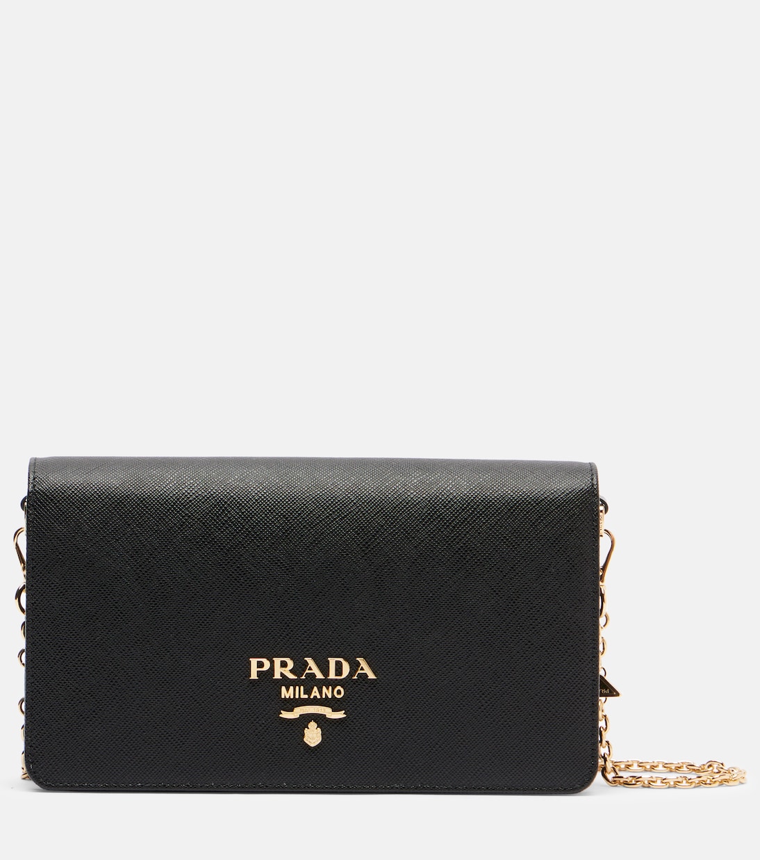 Saffiano Mini leather shoulder bag | Prada