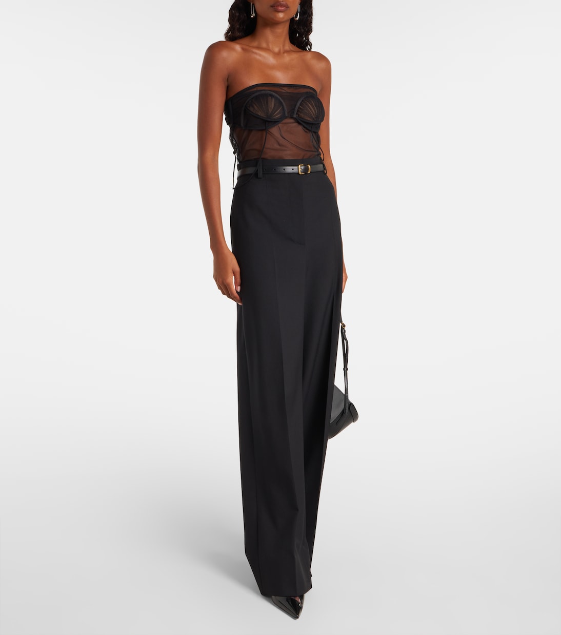 Sheer top  | Nensi Dojaka