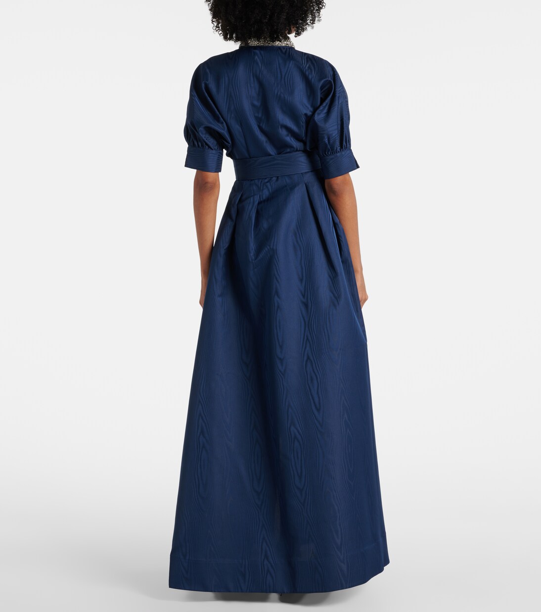 Robe chemise Cielo en soie à perles | Rebecca Vallance