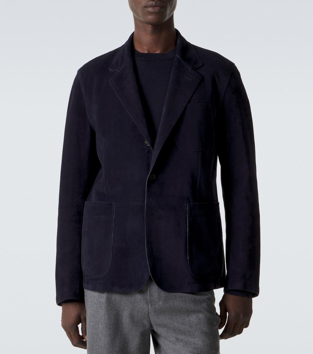 Suede blazer | Ralph Lauren Purple Label