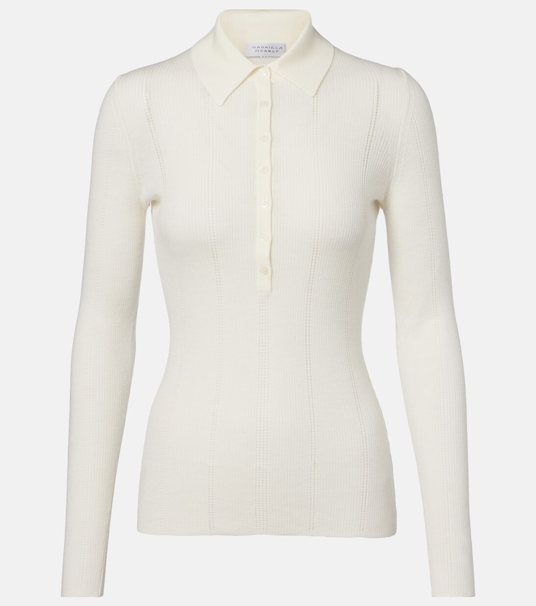 Sophia wool polo sweater | Gabriela Hearst