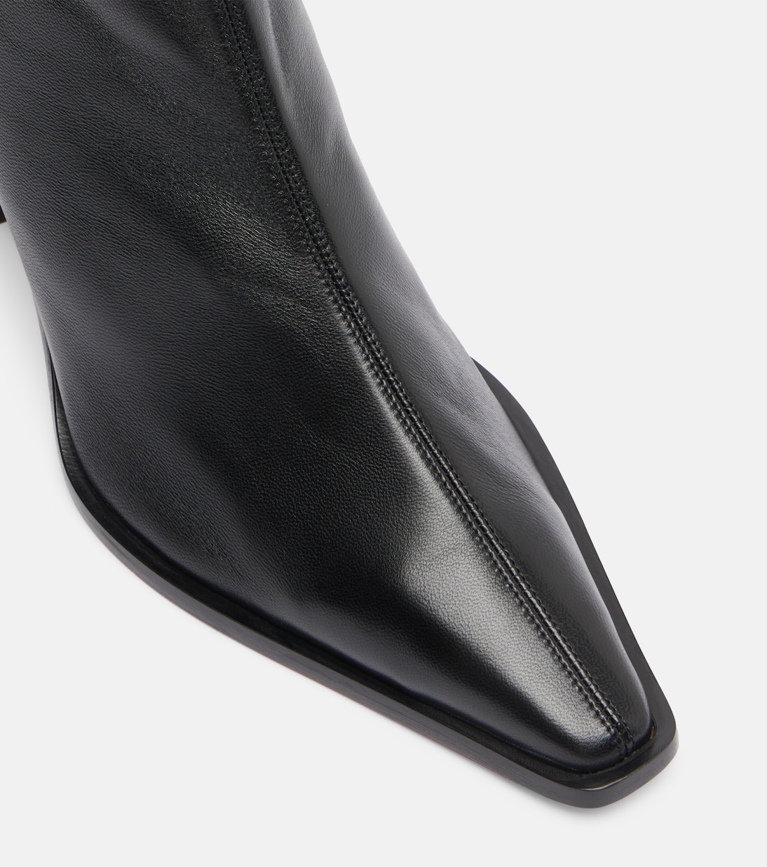 Francoise 70 leather ankle boots | Aquazzura