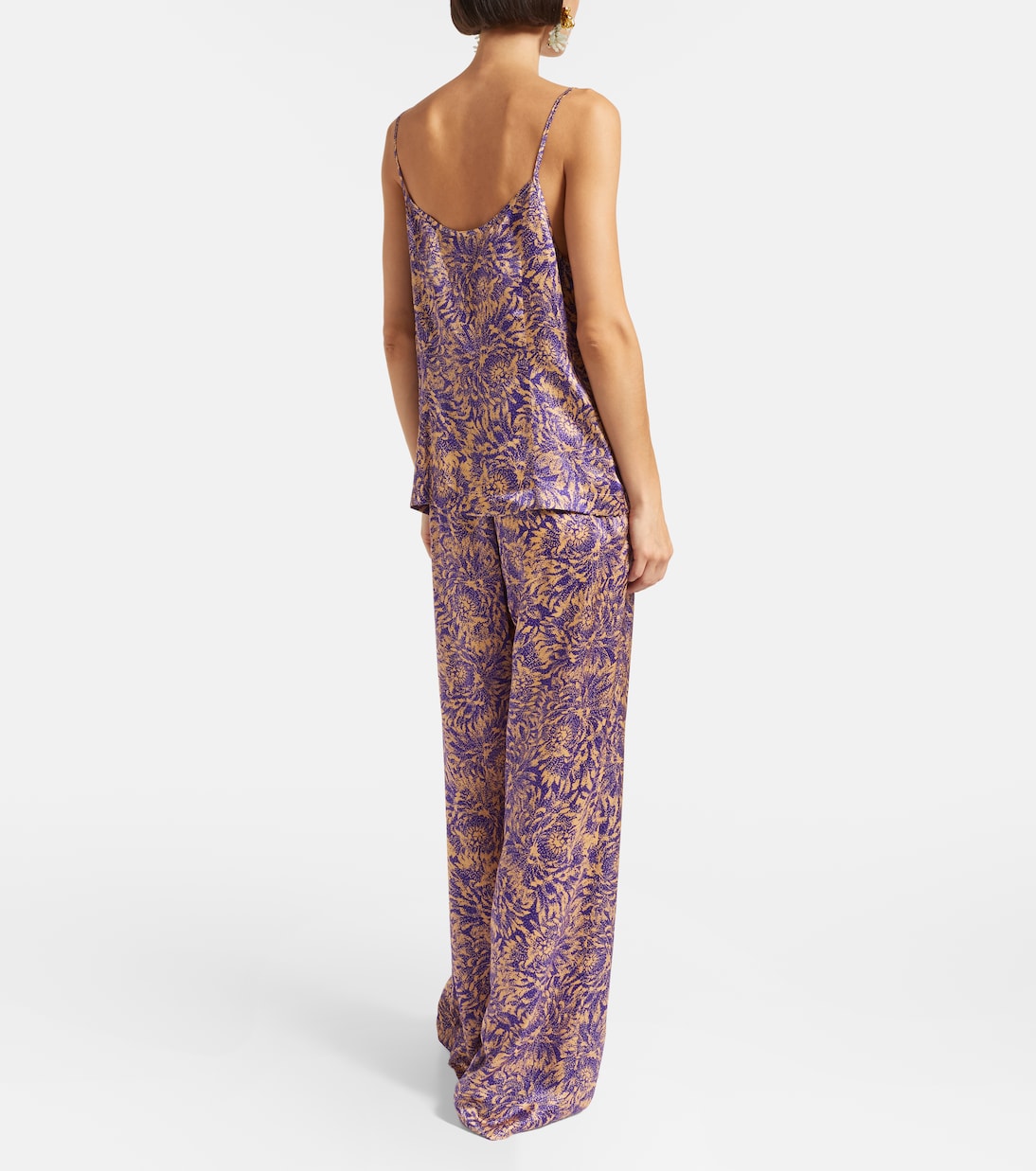 Floral silk camisole | Dries Van Noten