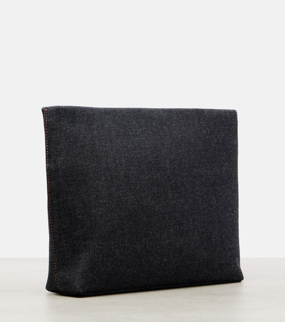 Logo cotton denim pouch | Givenchy