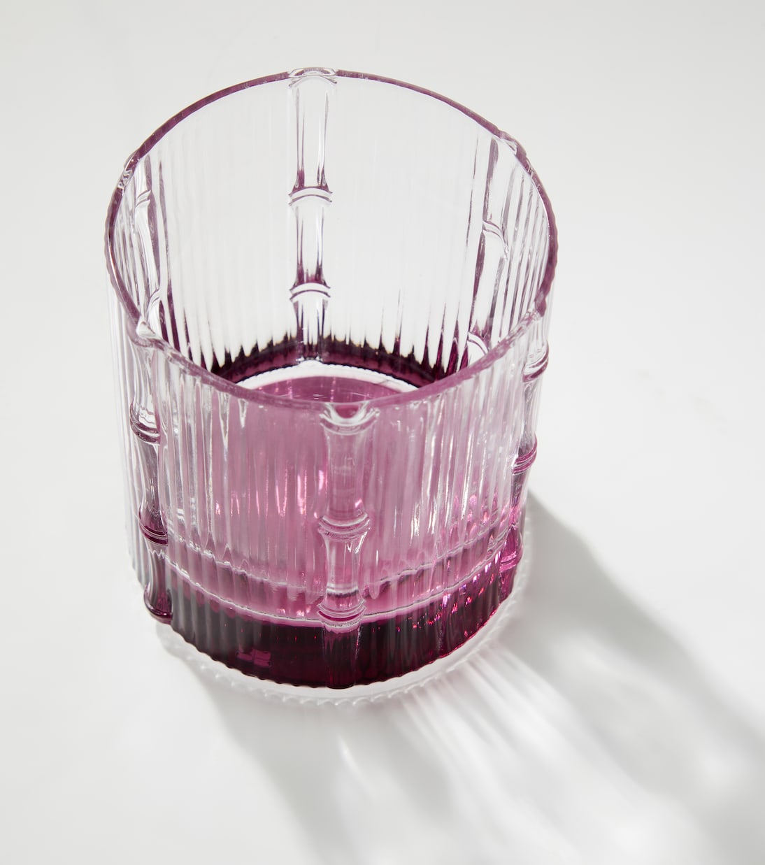 Set de 2 verres tumbler Bamboo en cristal | La DoubleJ