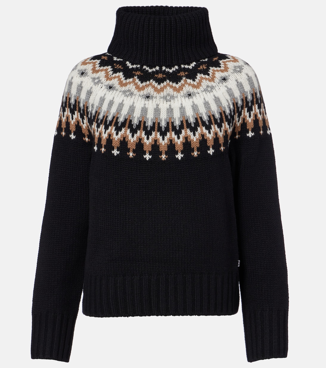 Pull Ingrid en jacquard de cachemire | Bogner