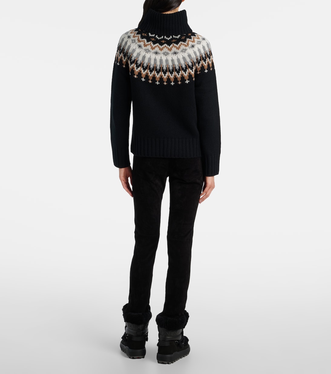 Pull Ingrid en jacquard de cachemire | Bogner