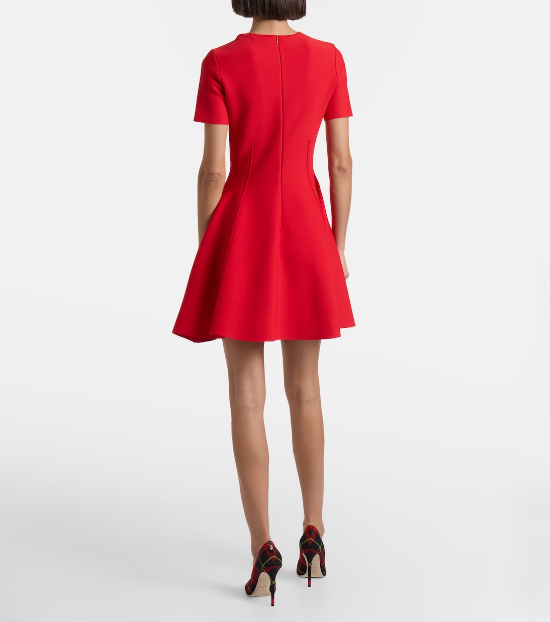 Minikleid aus Faille | McQueen