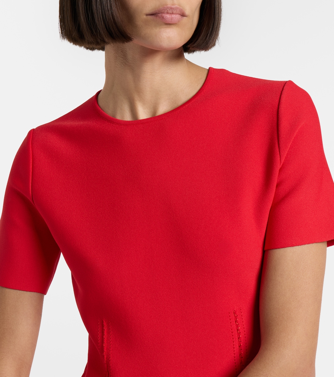 Minikleid aus Faille | McQueen