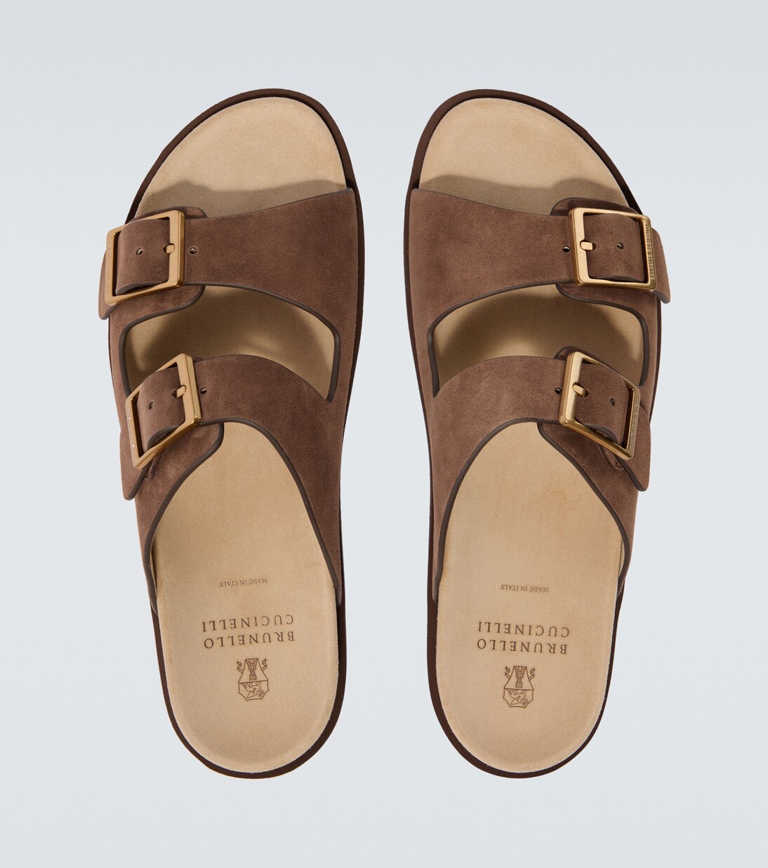 Suede sandals | Brunello Cucinelli