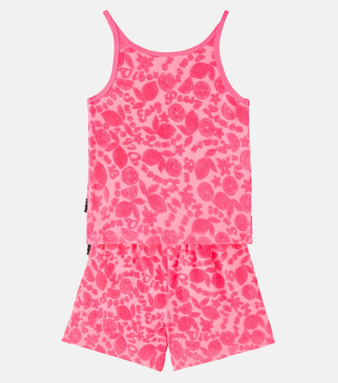 코튼 블렌드 테리 탑 & 쇼츠 세트 | Molo