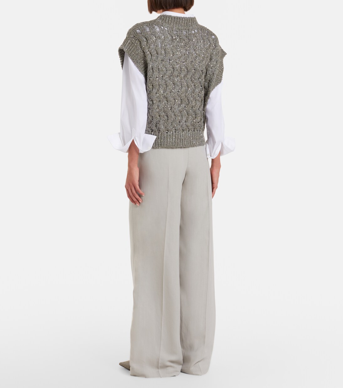 Monili wide-leg pants | Brunello Cucinelli